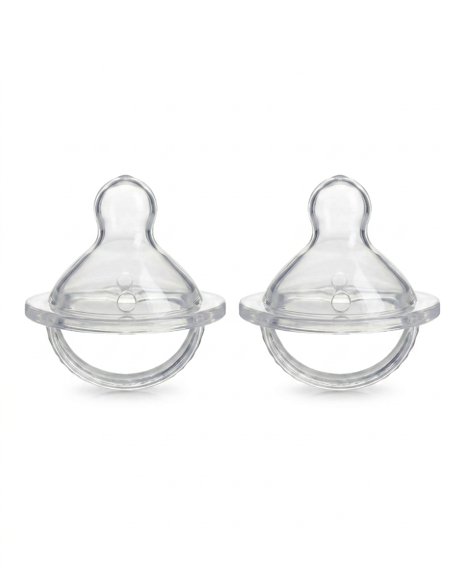 2x TinySmile Breast-Like Latch Pacifiers