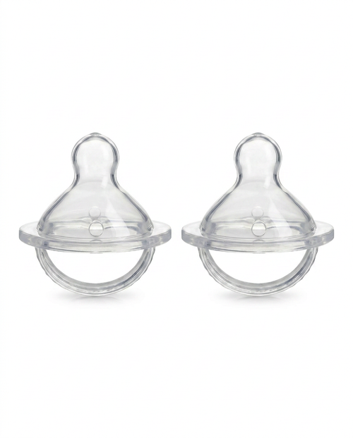 2x TinySmile Breast-Like Latch Pacifiers